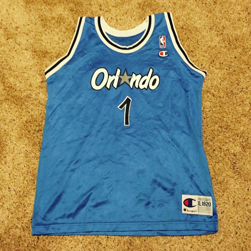 Penny Hardaway Champion Jersey Orlando Magic